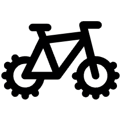 Mountain Bike 1 Icon from Ultimate Bold Set