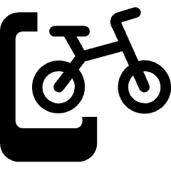Public Bike Icon from Ultimate Bold Set