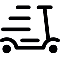 Scooter Fast Icon from Ultimate Bold Set