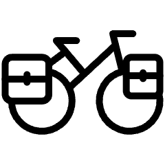 Touring Bike 1 Icon from Ultimate Light Set