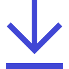 Line Arrow Move Down Large 1 Icon from Sharp Duo Set