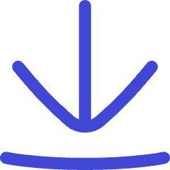 Line Arrow Move Down Large 1 Icon from Flex Duo Set