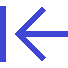Line Arrow Move Left Large 1 Icon from Sharp Duo Set