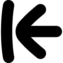 Line Arrow Move Left Large 1 Icon from Flex Solid Set