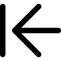 Line Arrow Move Left Large 1 Icon from Core Remix Set