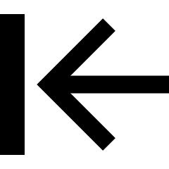 Line Arrow Move Left Large 1 Icon from Sharp Remix Set
