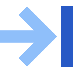 Line Arrow Move Right Large 1 Icon from Sharp Flat Set