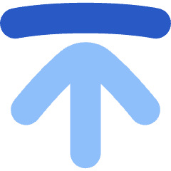 Line Arrow Move Up Large 1 Icon from Flex Flat Set