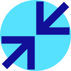 Line Arrow Shrink Diagonal Large 1 Icon from Sharp Pop Set