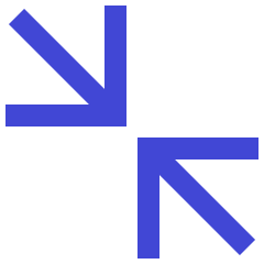 Line Arrow Shrink Diagonal Large 2 Icon from Sharp Duo Set