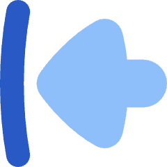 Triangle Arrow Move Left Large 1 Icon from Flex Flat Set