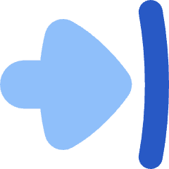 Triangle Arrow Move Right Large 1 Icon from Flex Flat Set