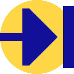Triangle Arrow Move Right Large 1 Icon from Sharp Pop Set