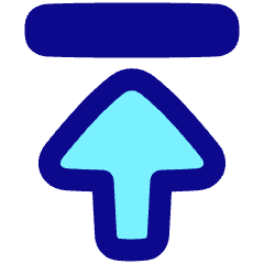 Triangle Arrow Move Up Large 1 Icon from Plump Pop Set