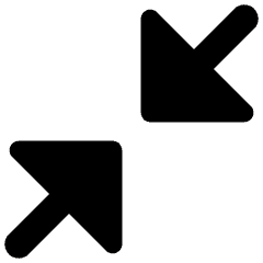 Triangle Arrow Shrink Diagonal Large 1 Icon from Core Remix Set