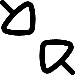 Triangle Arrow Shrink Diagonal Large 2 Icon from Flex Line Set