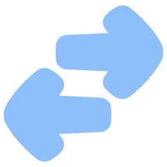 Line Arrow Transfer Horizontal Large 2 Icon from Plump Flat Set