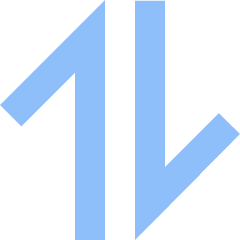 Line Arrow Transfer Vertical Large 1 Icon from Sharp Flat Set