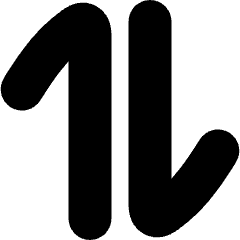 Line Arrow Transfer Vertical Large 1 Icon from Flex Solid Set