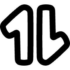 Line Arrow Transfer Vertical Large 1 Icon from Plump Remix Set