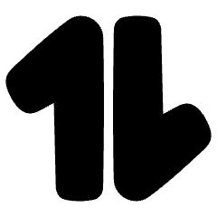 Line Arrow Transfer Vertical Large 1 Icon from Plump Solid Set