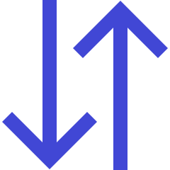 Line Arrow Transfer Vertical Large 3 Icon from Sharp Duo Set