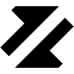 Triangle Arrow Transfer Diagonal Large 1 Icon from Sharp Solid Set