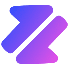 Triangle Arrow Transfer Diagonal Large 1 Icon from Plump Gradient Set