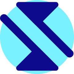 Triangle Arrow Transfer Diagonal Large 2 Icon from Core Pop Set
