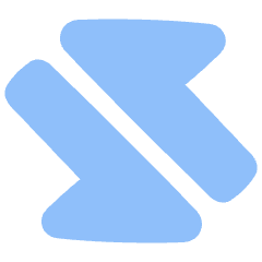 Triangle Arrow Transfer Diagonal Large 2 Icon from Plump Flat Set