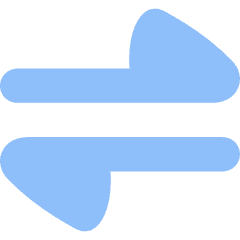 Triangle Arrow Transfer Horizontal Large 1 Icon from Flex Flat Set