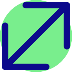 Diagonal Line Arrow Large 1 Icon from Core Pop Set