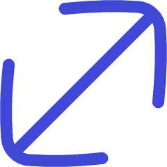Diagonal Line Arrow Large 1 Icon from Flex Duo Set