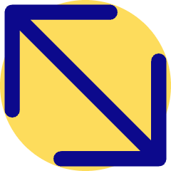 Diagonal Line Arrow Large 2 Icon from Core Pop Set
