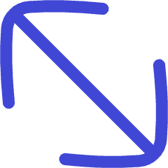 Diagonal Line Arrow Large 2 Icon from Flex Duo Set