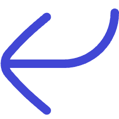 Line Arrow Bend Down Left Large Icon from Flex Duo Set