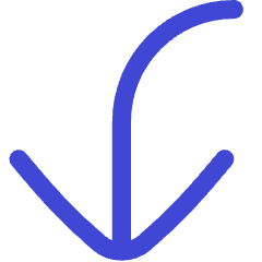 Line Arrow Bend Left Down Large Icon from Flex Duo Set