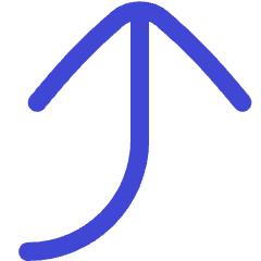 Line Arrow Bend Right Up Large Icon from Flex Duo Set