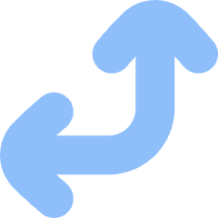 Line Arrow Bottom Right Corner Large Icon from Flex Flat Set