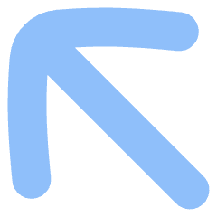 Line Arrow Diagonal Upper Left Large Icon from Flex Flat Set