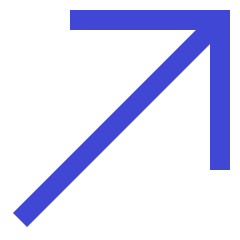 Line Arrow Diagonal Upper Right Large Icon from Sharp Duo Set