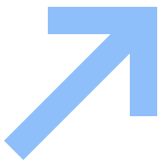 Line Arrow Diagonal Upper Right Large Icon from Sharp Flat Set
