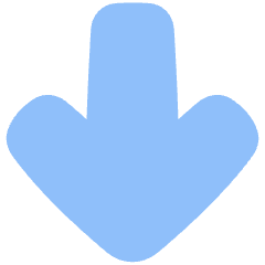 Line Arrow Down Large 1 Icon from Plump Flat Set