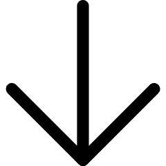 Line Arrow Down Large 1 Icon from Core Line Set