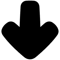 Line Arrow Down Large 1 Icon from Plump Solid Set