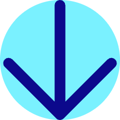 Line Arrow Down Large 1 Icon from Core Pop Set
