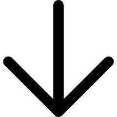 Line Arrow Down Large 1 Icon from Core Remix Set