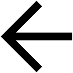 Line Arrow Left Large 1 Icon from Sharp Remix Set