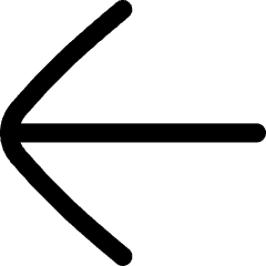 Line Arrow Left Large 1 Icon from Flex Line Set