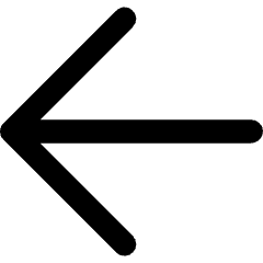 Line Arrow Left Large 1 Icon from Core Remix Set